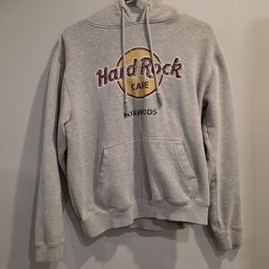 Hard Rock Cafe Light Gray Sweater